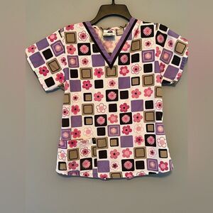 Landau Womens Scrub Top, size 0/1